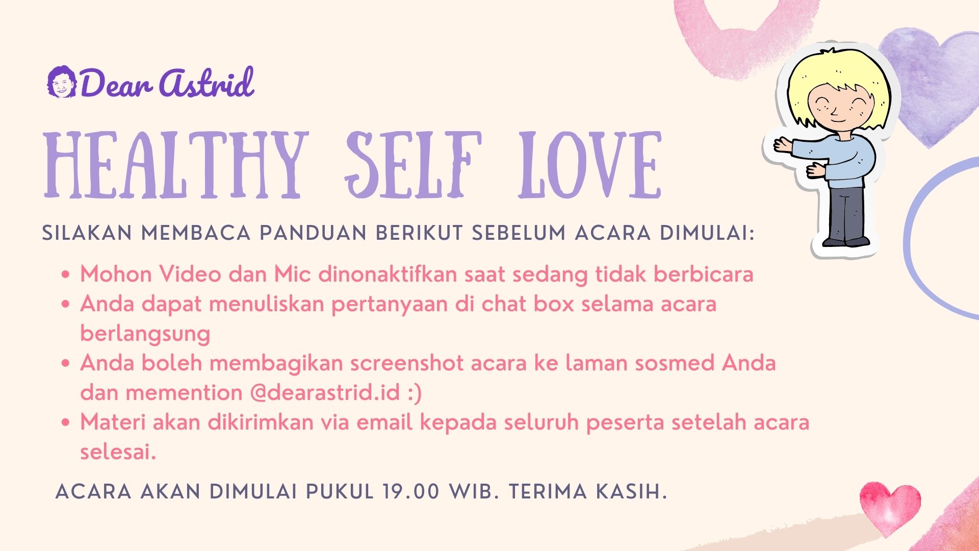 Webinar: Healthy Self Love 1