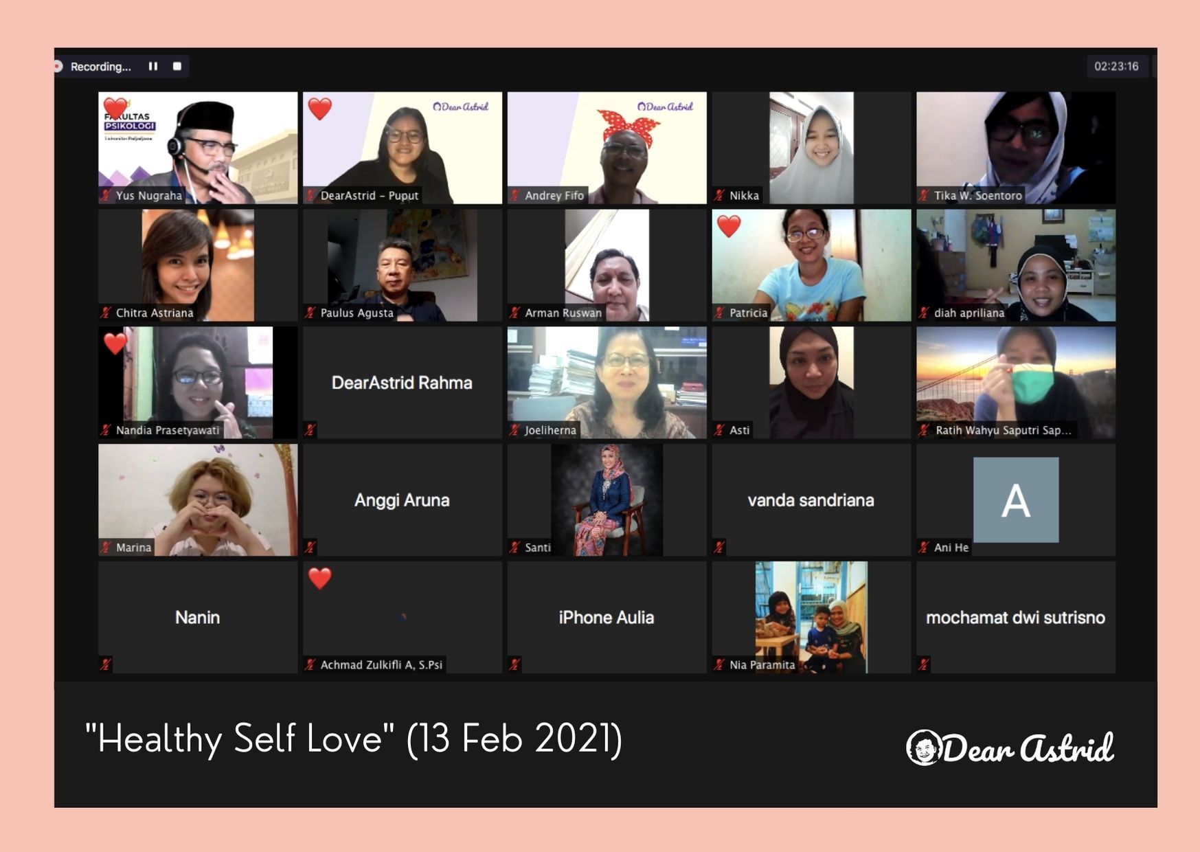 Webinar: Healthy Self Love 4